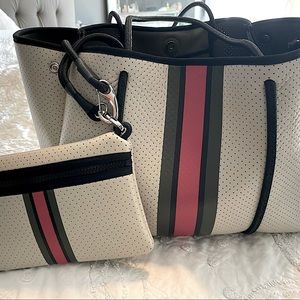 Haute Shore Greyson Roma Neoprene Tote. Like New!